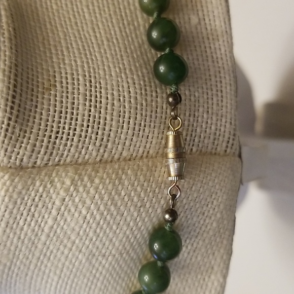 Nephrite Jade Necklace, Genuine & Authentic - Picture 4 of 6